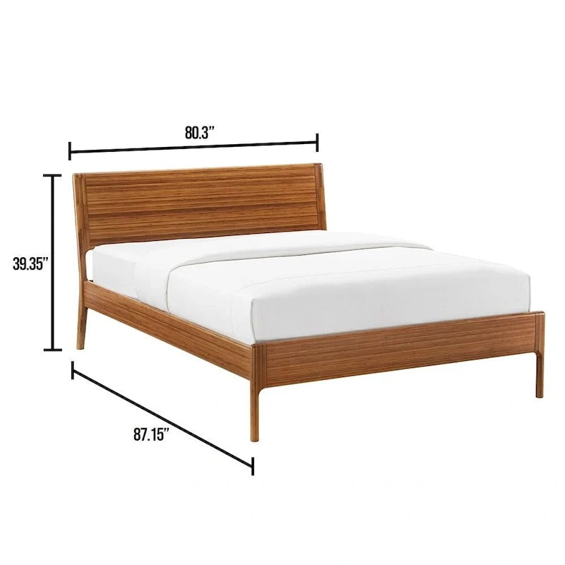 Copper Hansen King Platform Bed 11