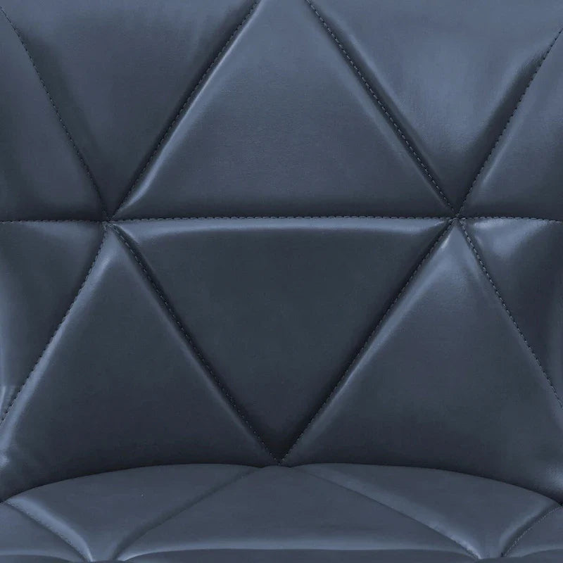 Swivel Bar Stool with Upholstered Seat and Nailhead Detail 27
