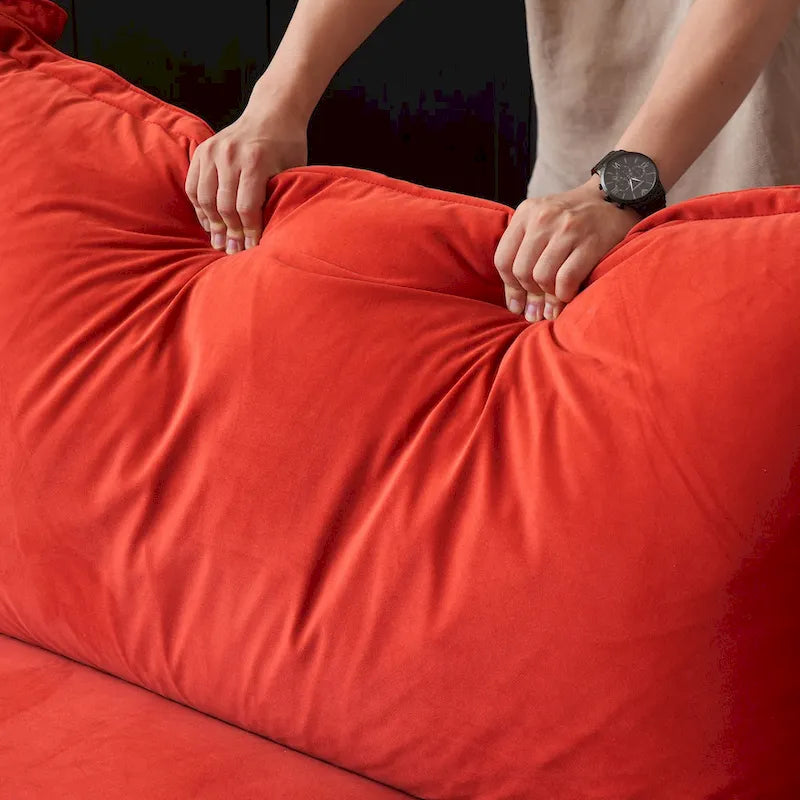 Modern Sectional Sofa with Chaise and Cushioned Seating 9