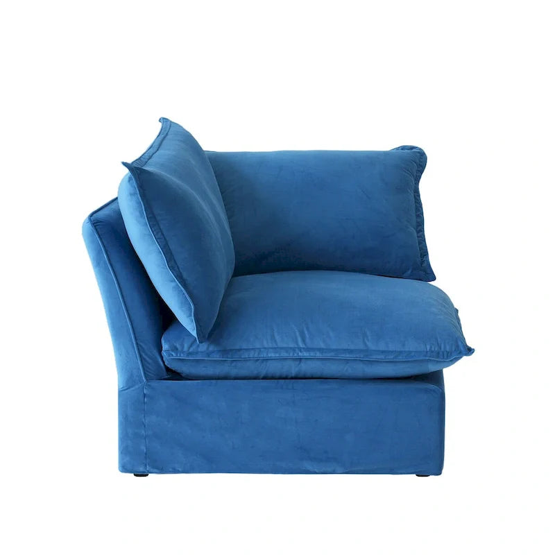 Modern Sectional Sofa with Chaise and Cushioned Seating 19