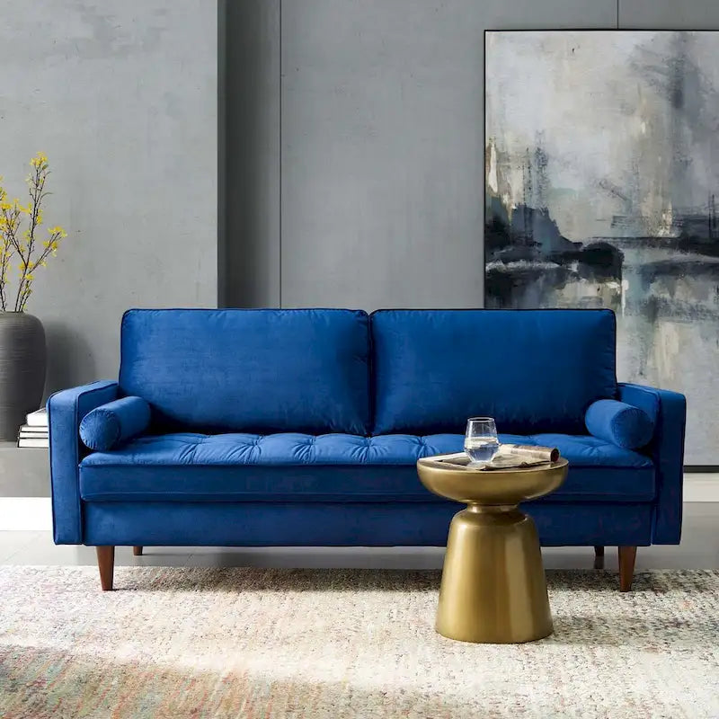 Talby Velvet Sofa by Carson Carrington 2