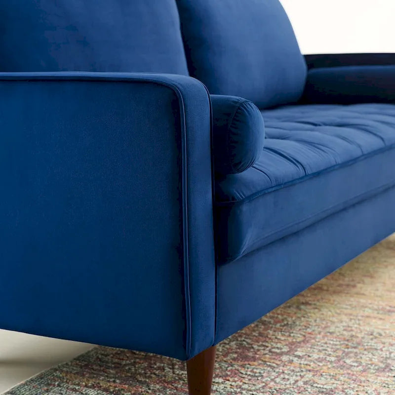 Talby Velvet Sofa by Carson Carrington 9