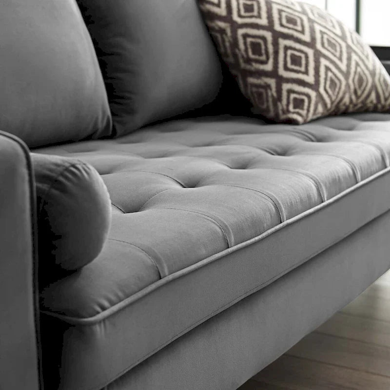 Talby Velvet Sofa by Carson Carrington 16
