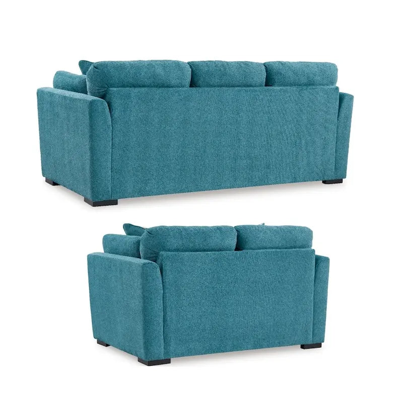 Roundhill Furniture Clareen 2-Piece Sofa and Loveseat Living Room Set 13