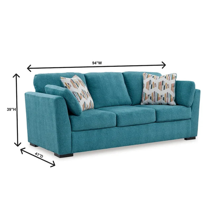Roundhill Furniture Clareen 2-Piece Sofa and Loveseat Living Room Set 17