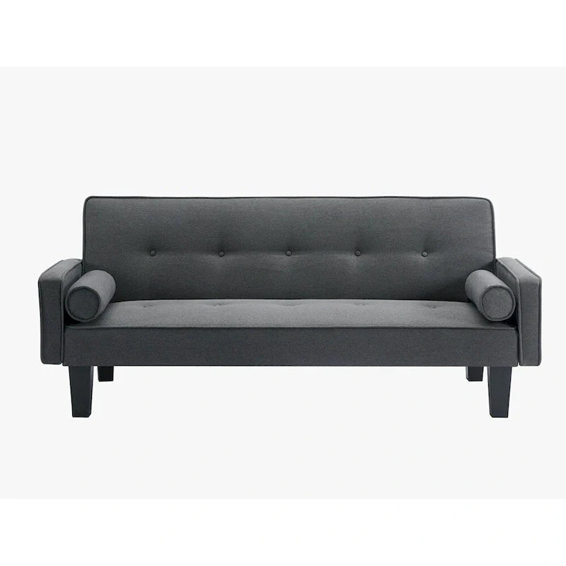 Convertible Sofa Bed for Living Room with Two Pillows Included 20