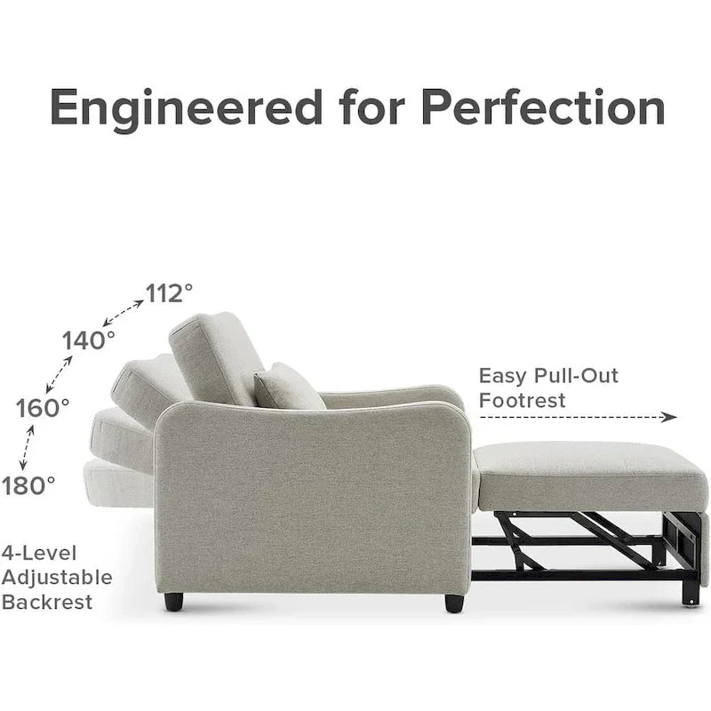 Mopio Sophie 4-in-1 Convertible Chair Bed 6
