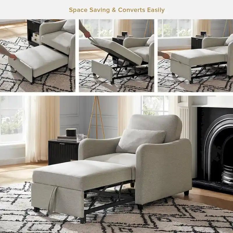 Mopio Sophie 4-in-1 Convertible Chair Bed 8