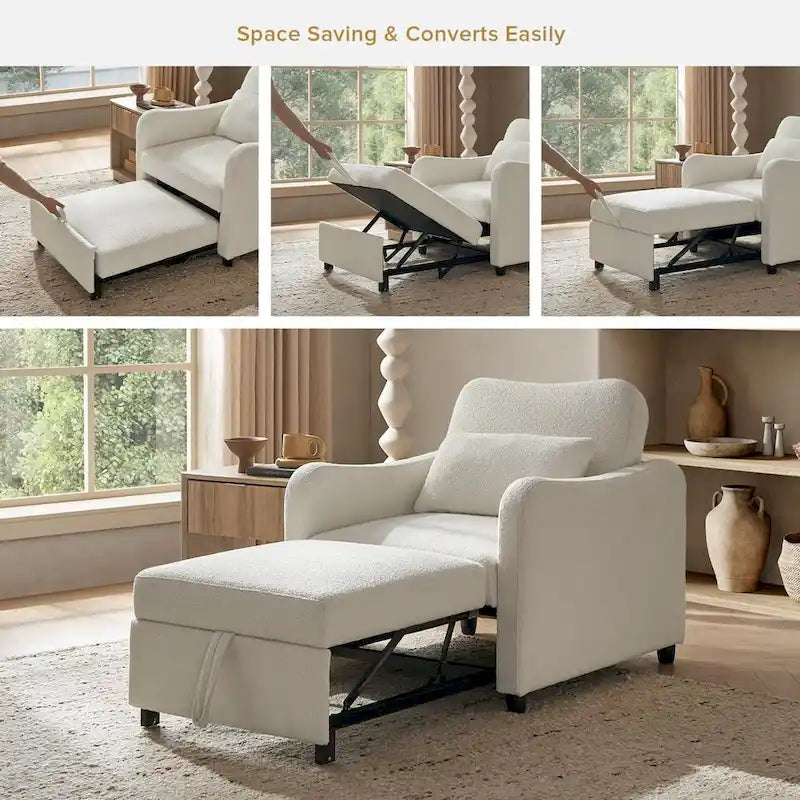 Mopio Sophie 4-in-1 Convertible Chair Bed 20
