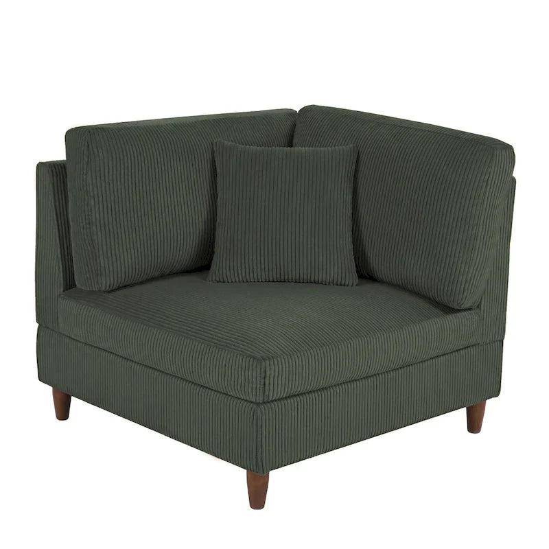 Modular Sectional Sofa with Ottoman and Configurable Design 17