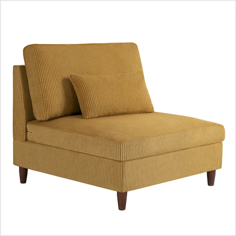 Modular Sectional Sofa with Ottoman and Configurable Design 25