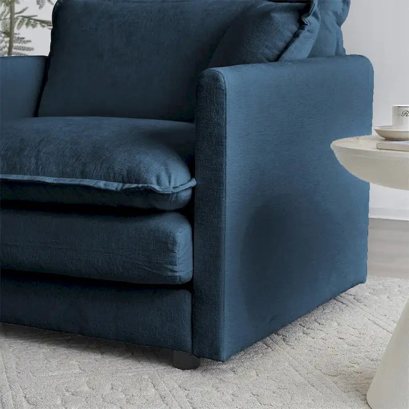 Modern 3-Piece Upholstered Sectional Sofa Set 6