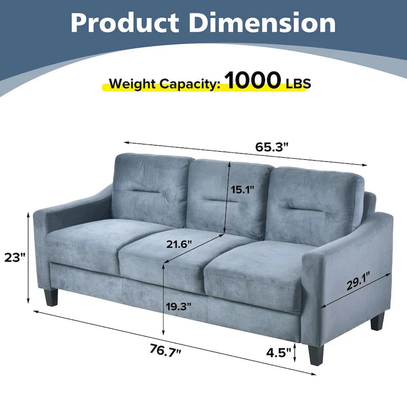 Contemporary Chenille Sofas for Your Living Room 2