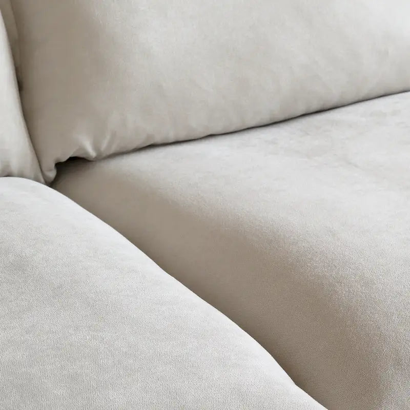 Contemporary 3-Seat Modular Sectional Sofa for Living Room - Comfortable Convertible Couch 7