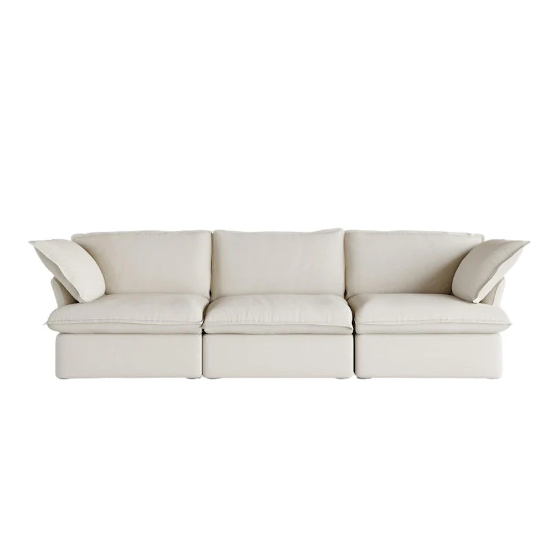 Contemporary 3-Seat Modular Sectional Sofa for Living Room - Comfortable Convertible Couch 10