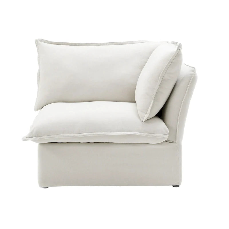 Contemporary 3-Seat Modular Sectional Sofa for Living Room - Comfortable Convertible Couch 12
