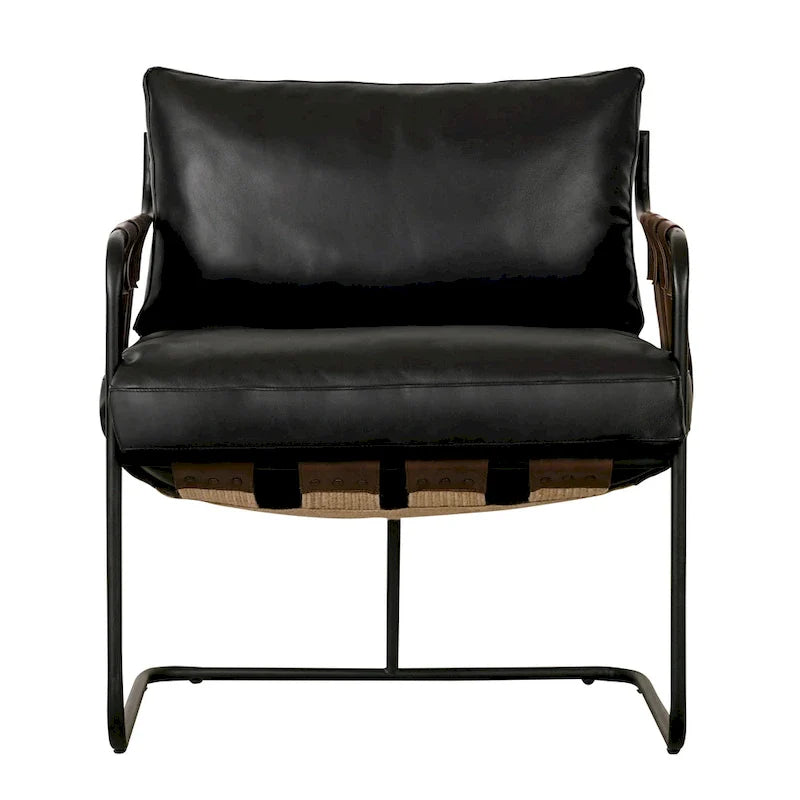 Morodo Leather Accent Chair by Classic Home 3