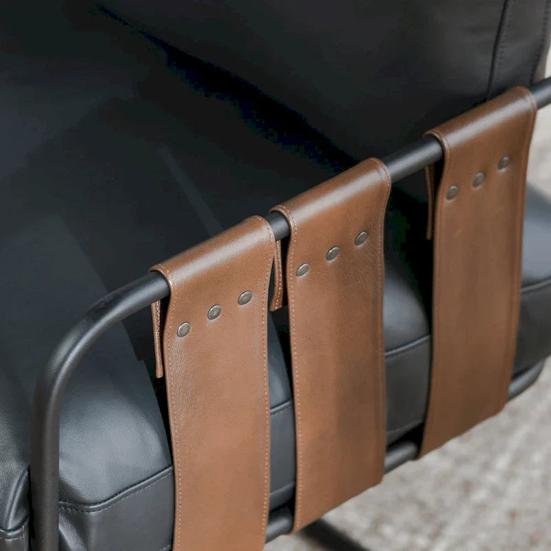 Morodo Leather Accent Chair by Classic Home 8