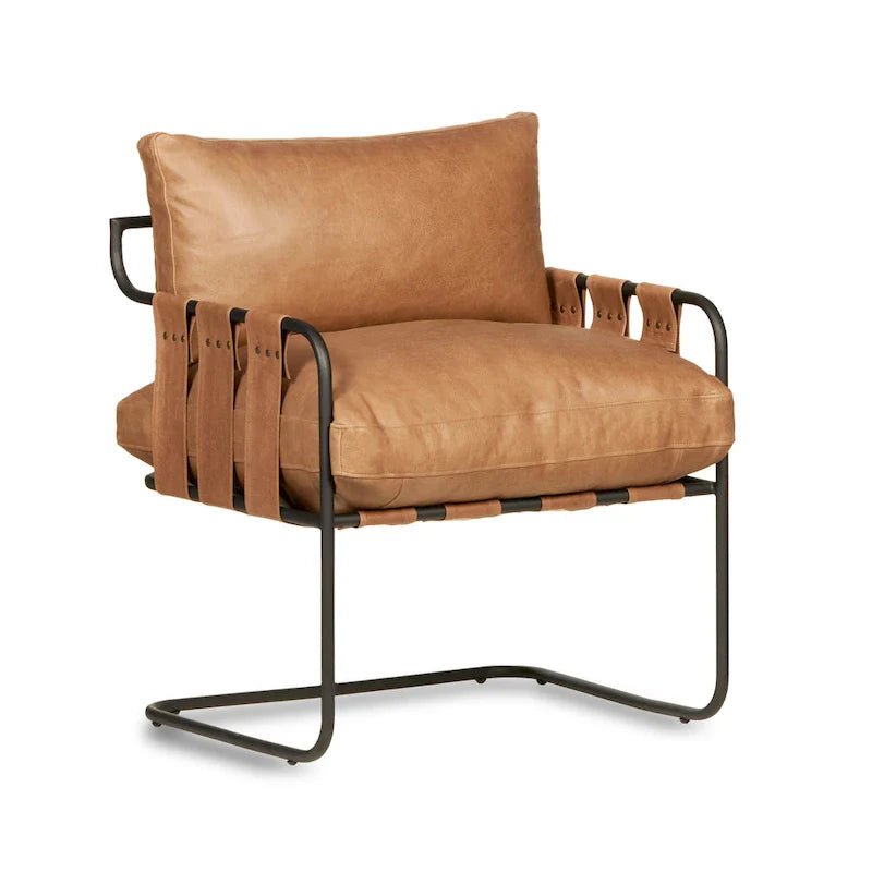 Morodo Leather Accent Chair by Classic Home 9