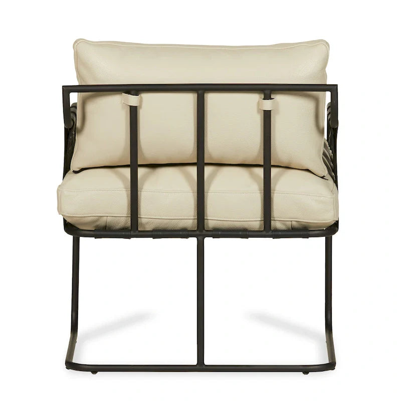 Morodo Leather Accent Chair by Classic Home 17