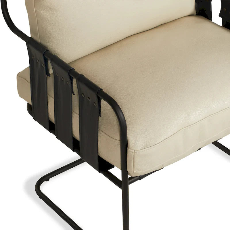 Morodo Leather Accent Chair by Classic Home 18