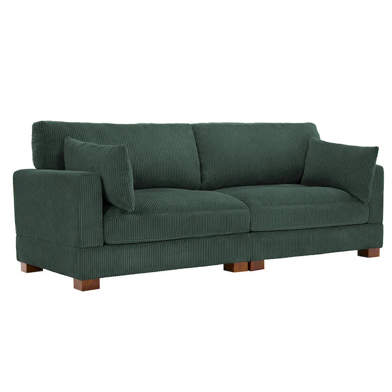 Corduroy Modular Sectional Sofa for Living Room 15
