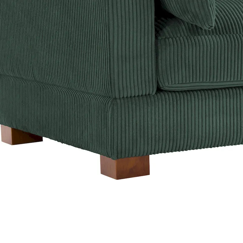 Corduroy Modular Sectional Sofa for Living Room 19