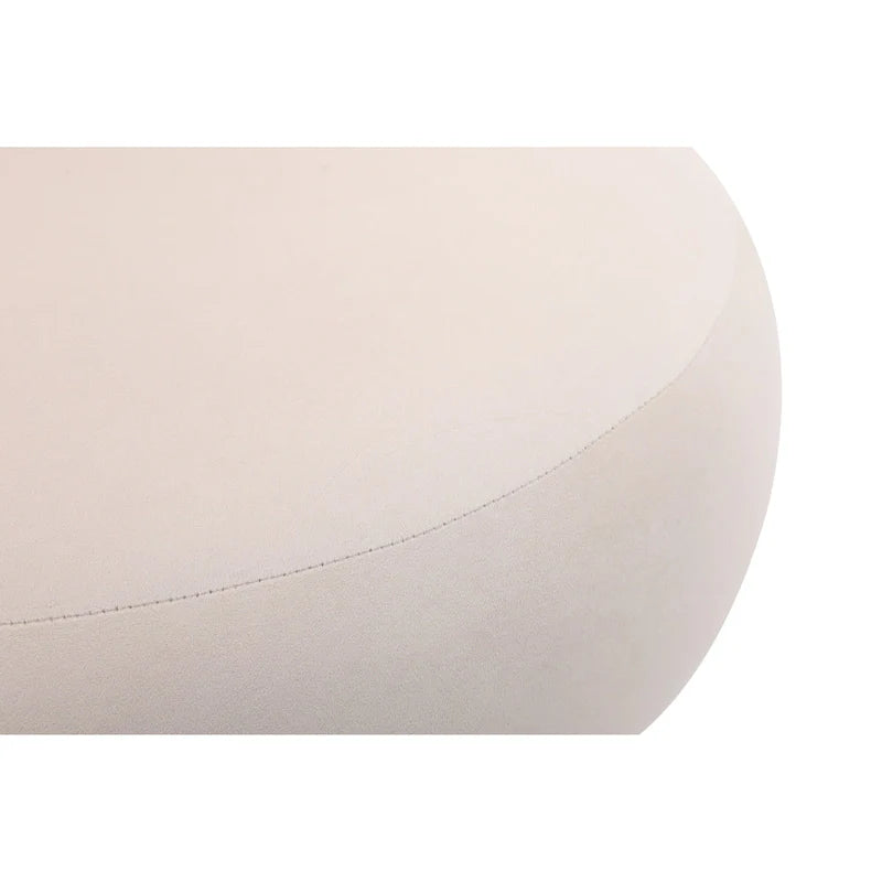 Round Barrel Chair with Fabric and Swivel Design 15