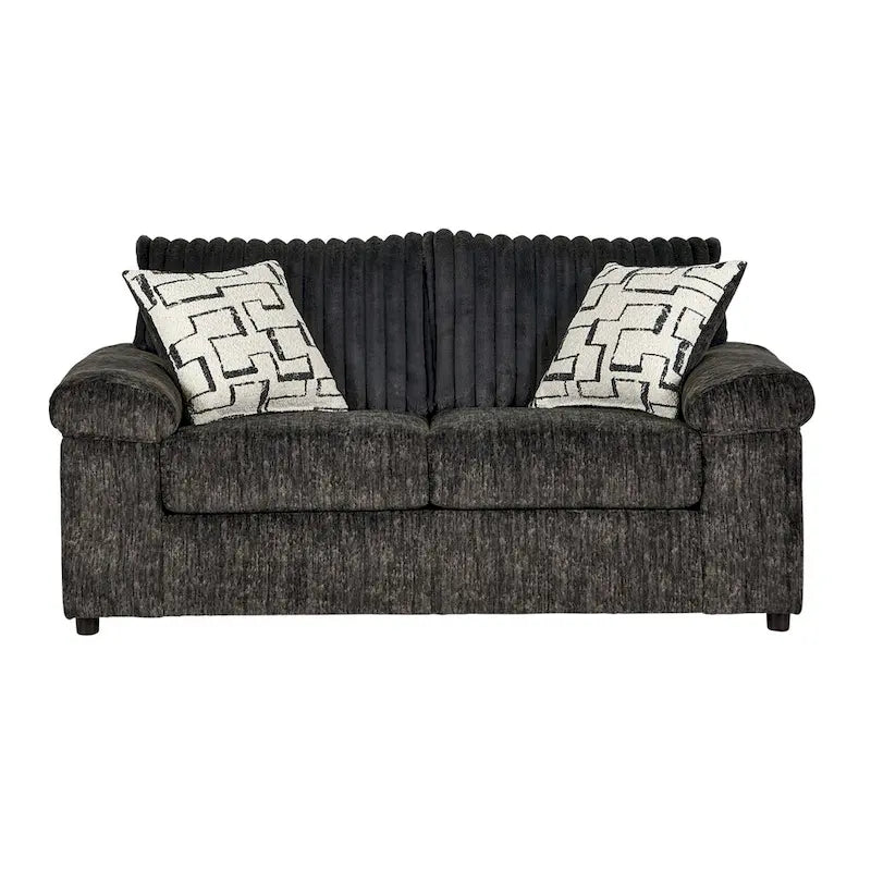 Roundhill Furniture Nason Wide Wale Corduroy Sofa, Loveseat, and Cuddle Chair Collection 19