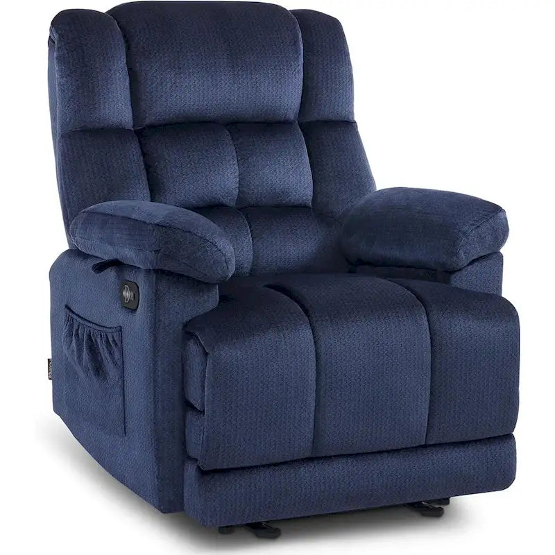 MCombo Heated Massage Electric Recliner Chair for Living Room - Fabric R6233 11