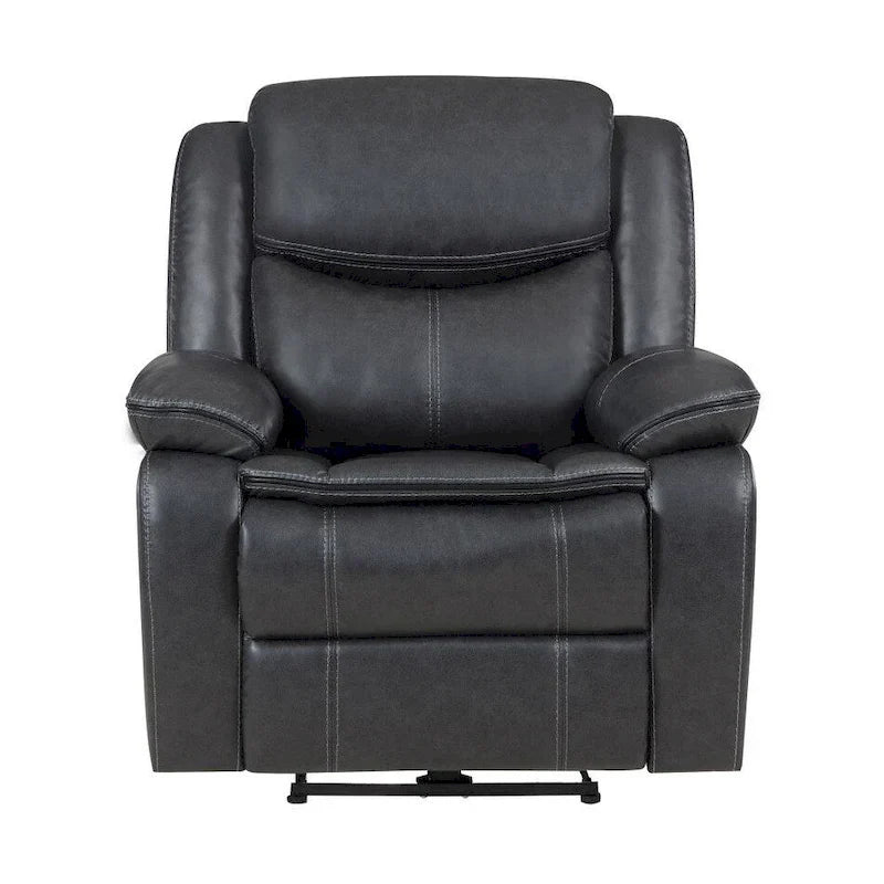 McLean Dark Grey Electric Recliner Chair 3