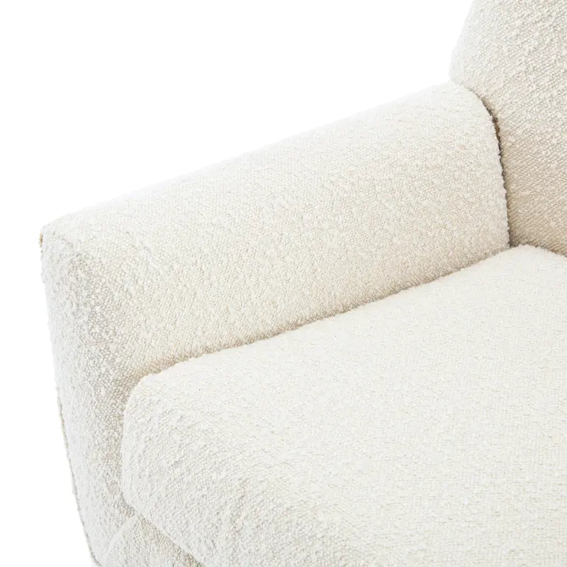 Christopher Knight Home Almond Boucle Tufted Back Accent Chair 11