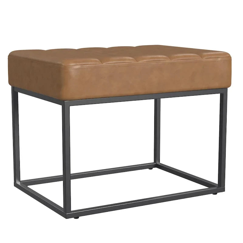 HomePop Theodore Upholstered Ottoman 29