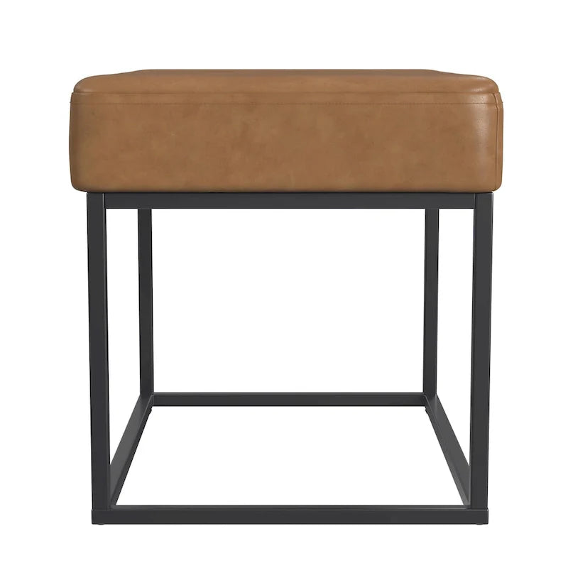HomePop Theodore Upholstered Ottoman 31