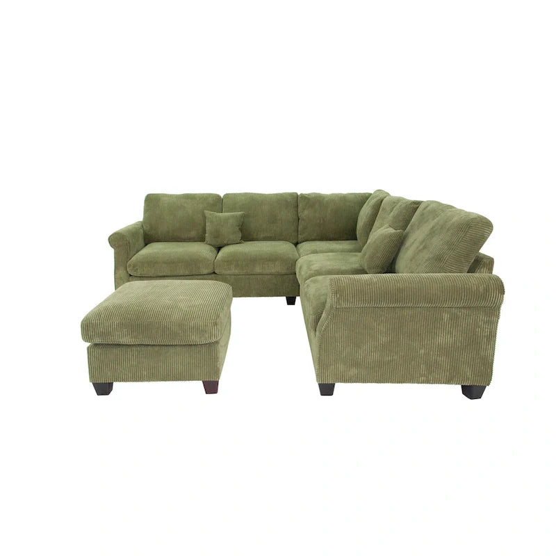 Poundex 4-Piece Sectional Sofa 13