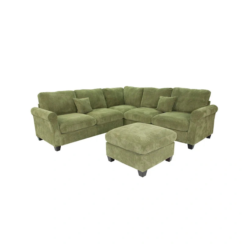 Poundex 4-Piece Sectional Sofa 14