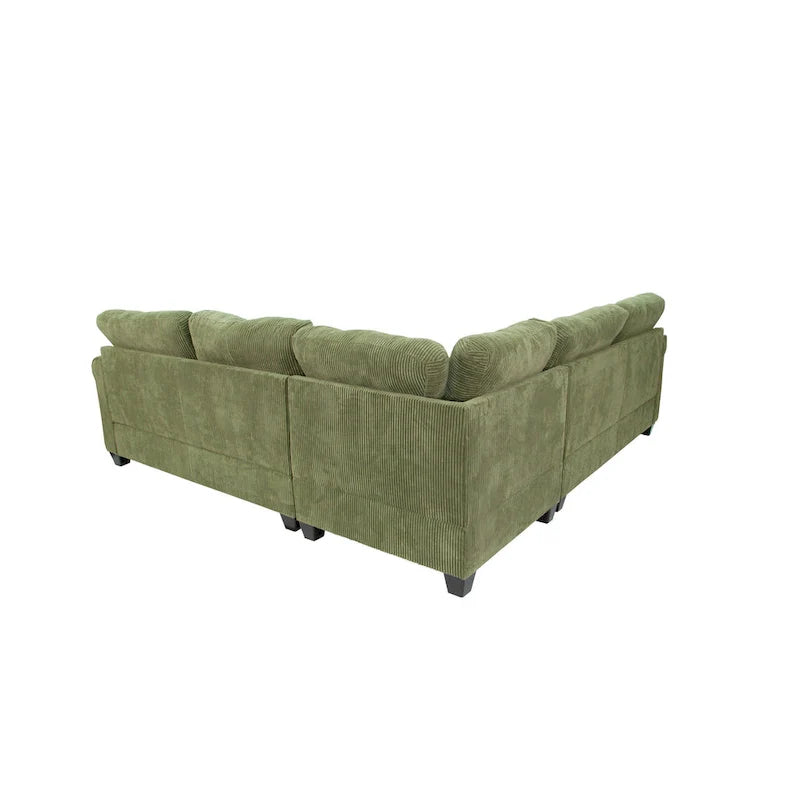 Poundex 4-Piece Sectional Sofa 16
