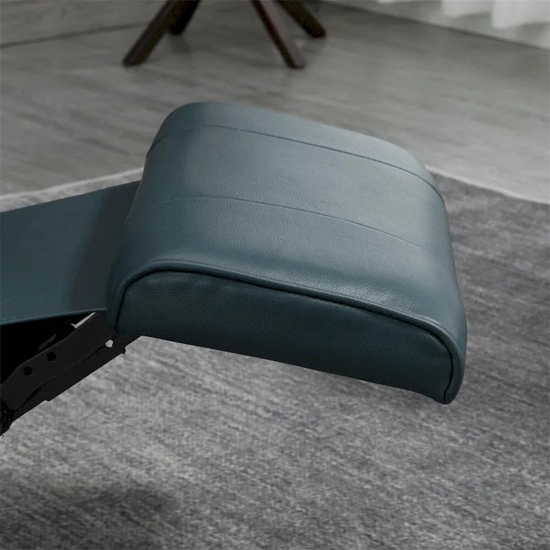 Swivel Recliner Chair with Adjustable Backrest and Footrest 12