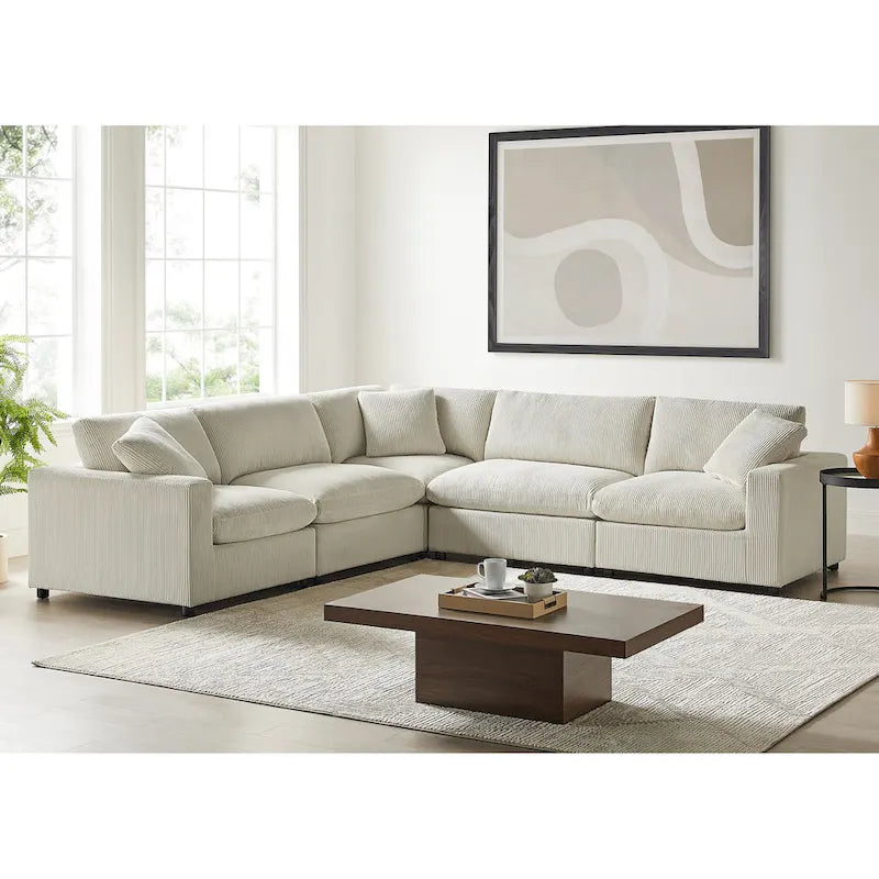 Cambrai 5-Piece Modular Sectional Sofa by Greyson Living 3
