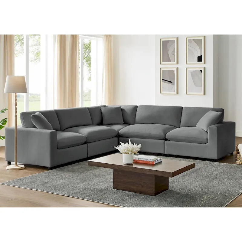 Cambrai 5-Piece Modular Sectional Sofa by Greyson Living 6