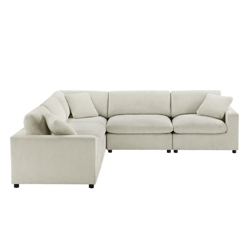 Cambrai 5-Piece Modular Sectional Sofa by Greyson Living 7
