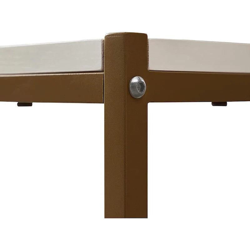 Caffoz Tall Side Table with Storage Shelf 9