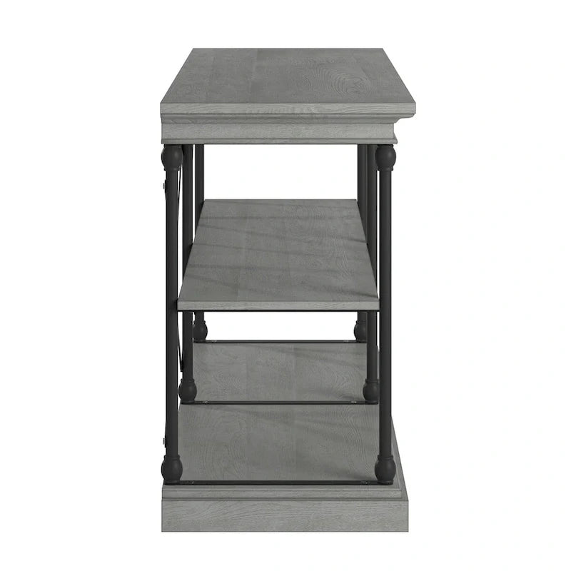 iNSPIRE Q Artisan Barnstone Iron and Wood Entryway Console Table 10
