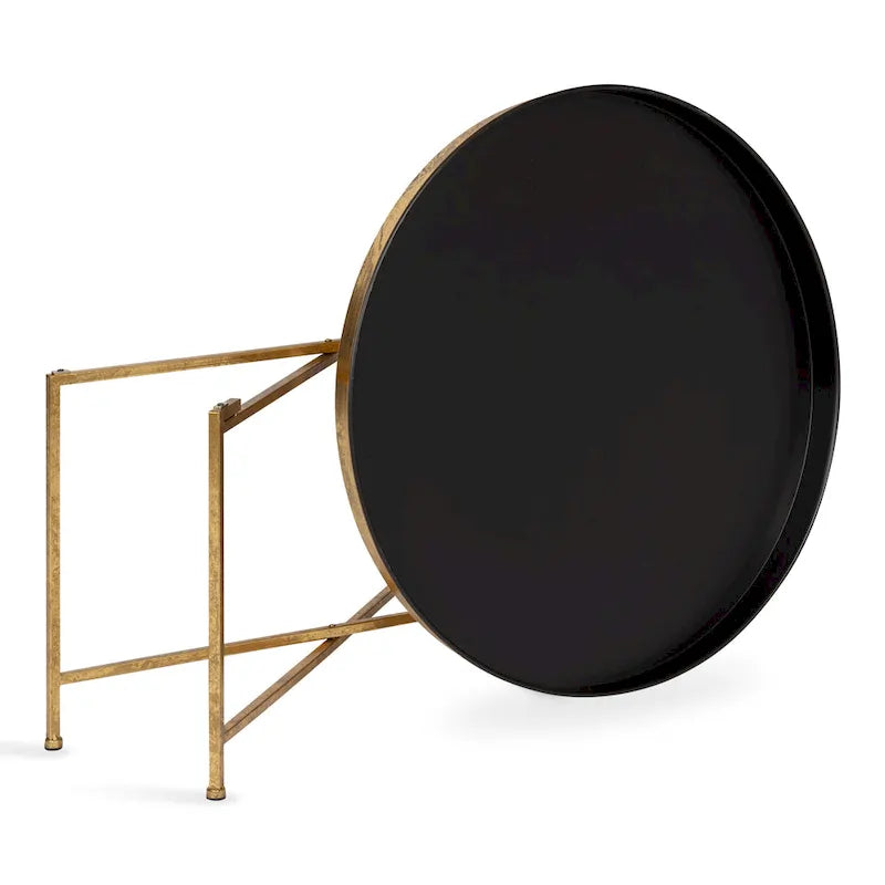 Kate and Laurel Celia 28.25-Inch Round Metal Coffee Table 20