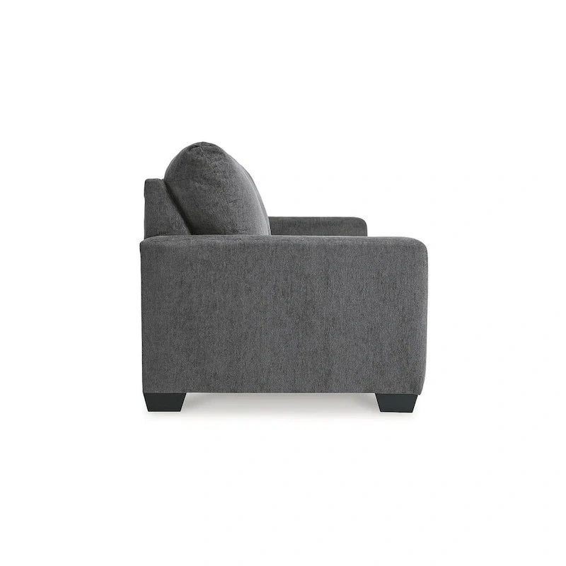Signature Design by Ashley Rannis Pewter Queen Sofa Bed - Dimensions: 85W x 40D x 39H 5