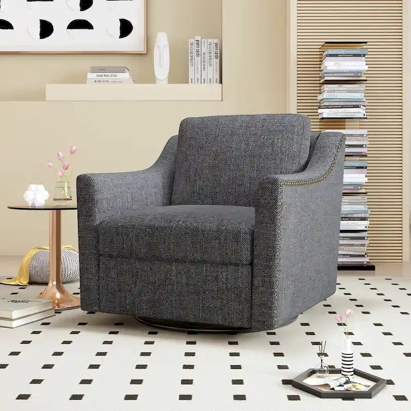 360-Degree Rotating Armchair 14
