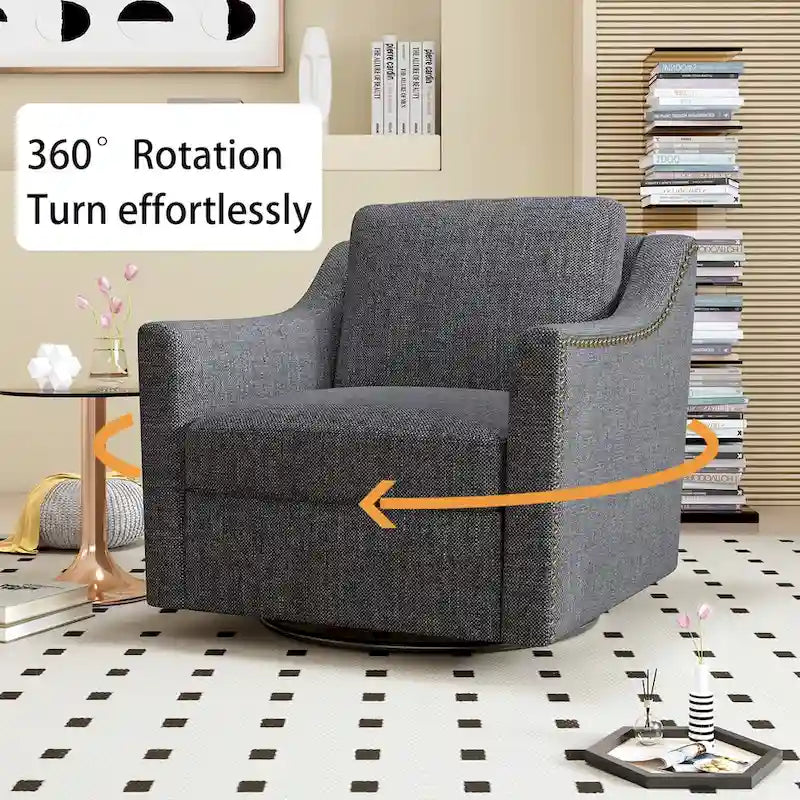 360-Degree Rotating Armchair 16