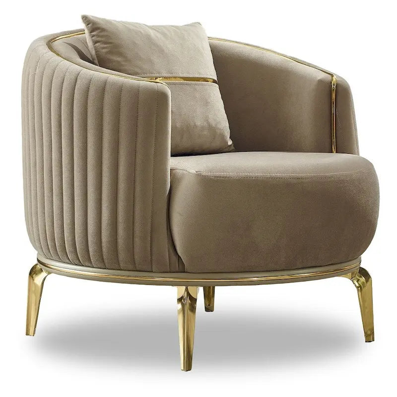 Arianna 4-Piece Living Room Set: Two Sofas and Two Chairs 4