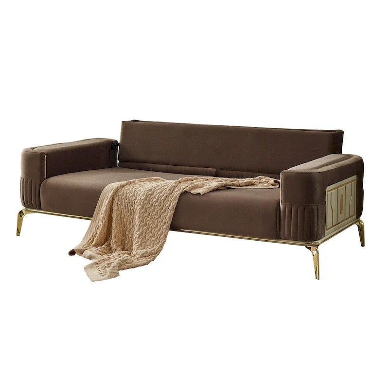 Arianna 4-Piece Living Room Set: Two Sofas and Two Chairs 8