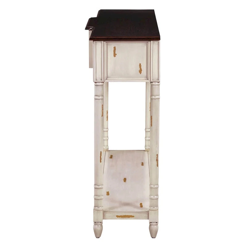 Entryway Console Table with Drawers - Stylish Sofa Table 17
